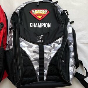 BACKPACK Varsity National Champion Spirit Sports black cheerleader